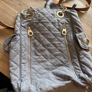 Baggallini Quilted Gray Tote